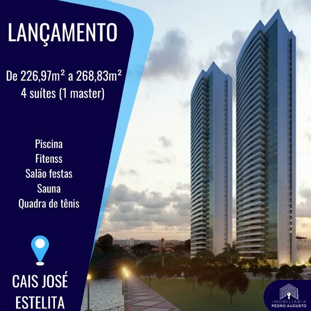Foto 1 de Apartamento com 4 Quartos à venda, 262m² em São José, Recife