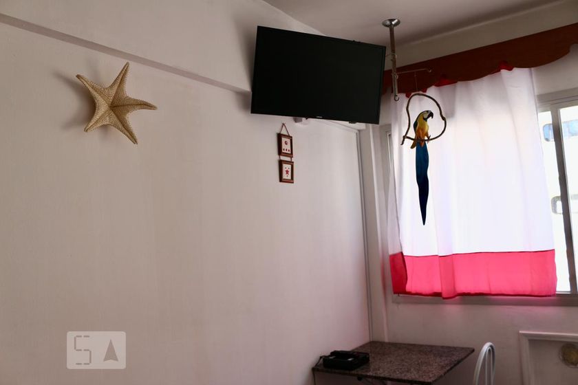 Foto 1 de Apartamento com 1 Quarto para alugar, 48m² em Enseada, Guarujá