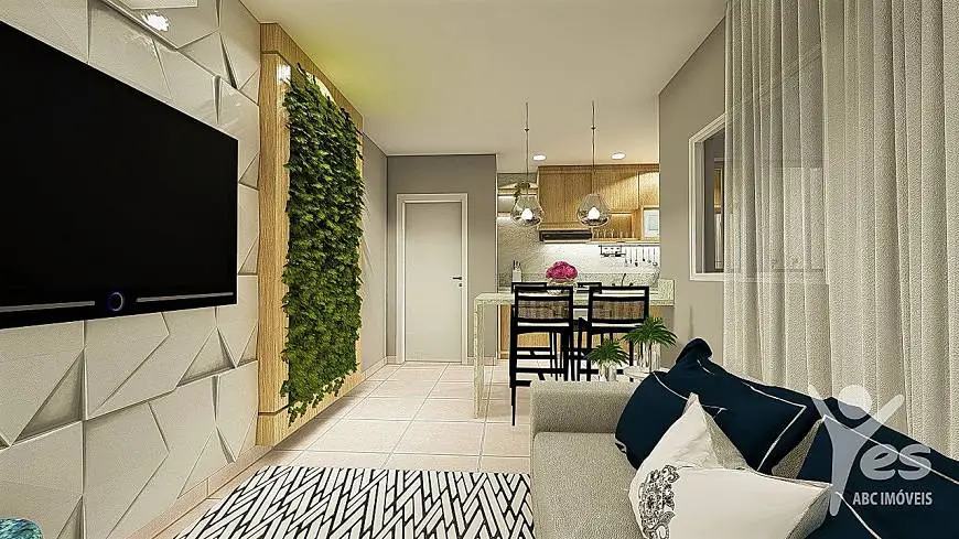 Foto 3 de Apartamento com 2 Quartos à venda, 51m² em Casa Branca, Santo André