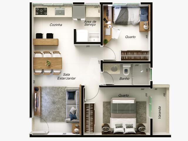 Foto 4 de Apartamento com 2 Quartos à venda, 10m² em Segismundo Pereira, Uberlândia