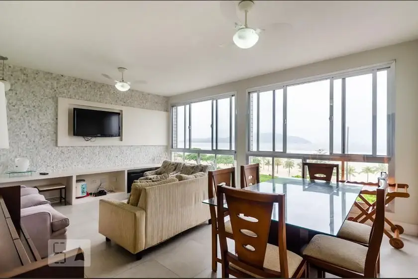 Foto 1 de Apartamento com 3 Quartos para alugar, 170m² em Gonzaga, Santos