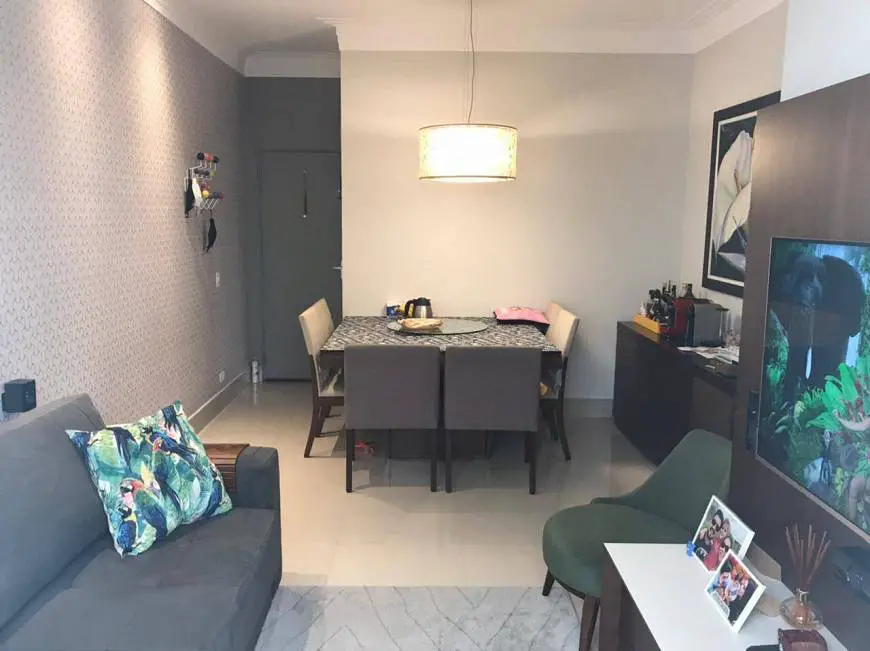 Foto 1 de Apartamento com 3 Quartos à venda, 103m² em Vila Homero Thon, Santo André