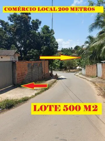 Foto 1 de Lote/Terreno à venda, 500m² em Barra do Jacuípe, Camaçari