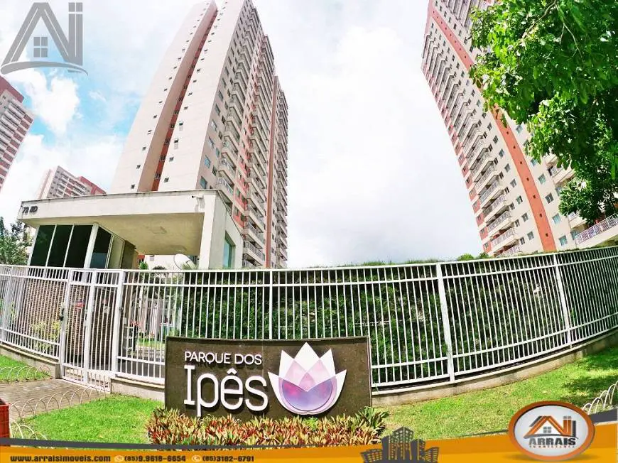 Foto 1 de Apartamento com 2 Quartos à venda, 54m² em Presidente Kennedy, Fortaleza