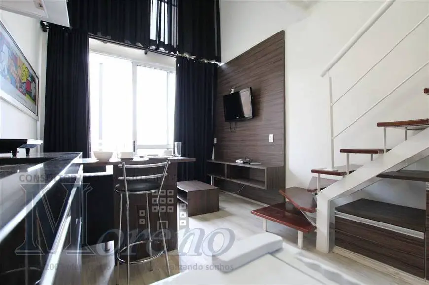 Foto 1 de Apartamento com 1 Quarto à venda, 39m² em Brooklin, São Paulo