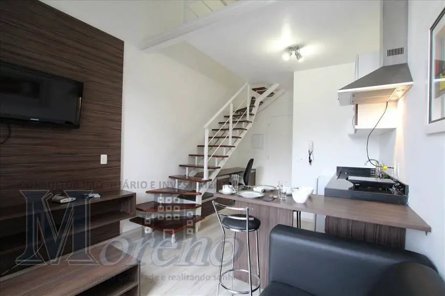 Foto 2 de Apartamento com 1 Quarto à venda, 39m² em Brooklin, São Paulo