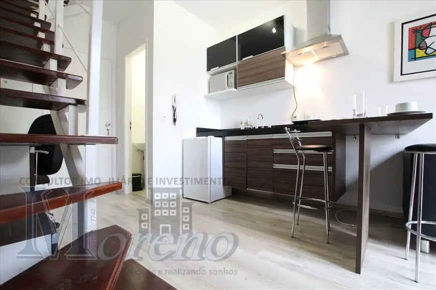 Foto 3 de Apartamento com 1 Quarto à venda, 39m² em Brooklin, São Paulo