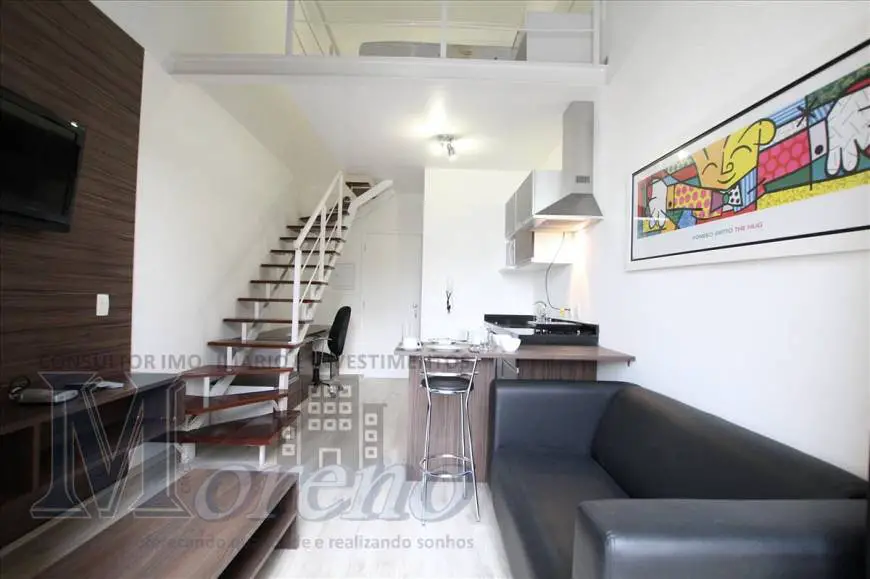 Foto 4 de Apartamento com 1 Quarto à venda, 39m² em Brooklin, São Paulo