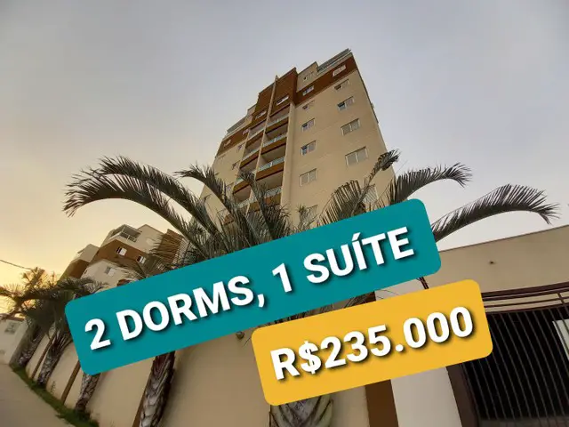 Foto 1 de Apartamento com 2 Quartos à venda, 56m² em Vila Carvalho, Sorocaba