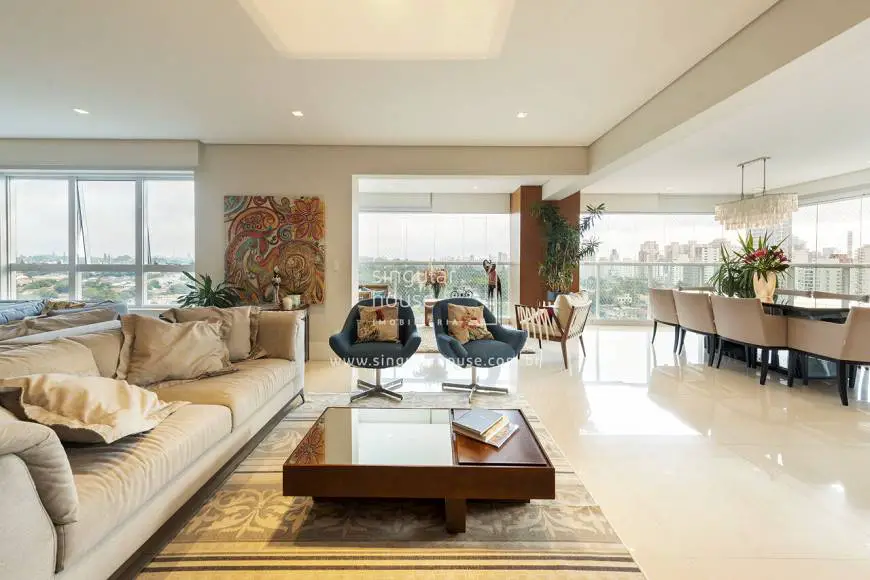 Foto 2 de Apartamento com 4 Quartos à venda, 251m² em Campo Belo, São Paulo