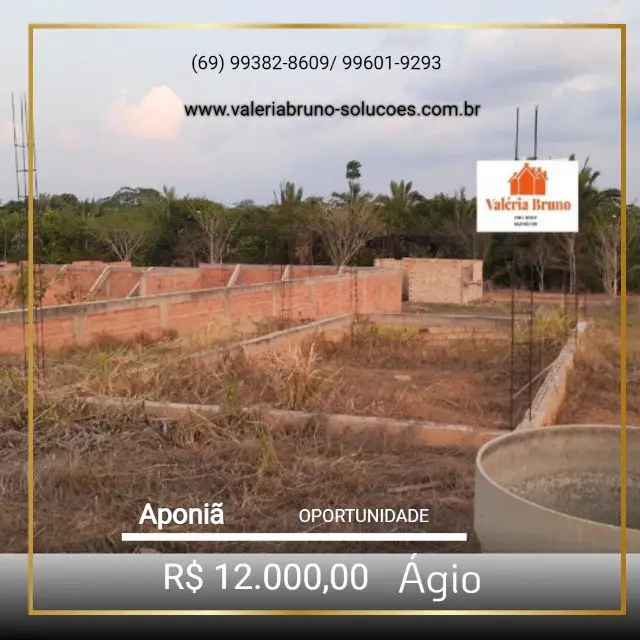 Foto 1 de Lote/Terreno à venda, 300m² em Aponiã, Porto Velho