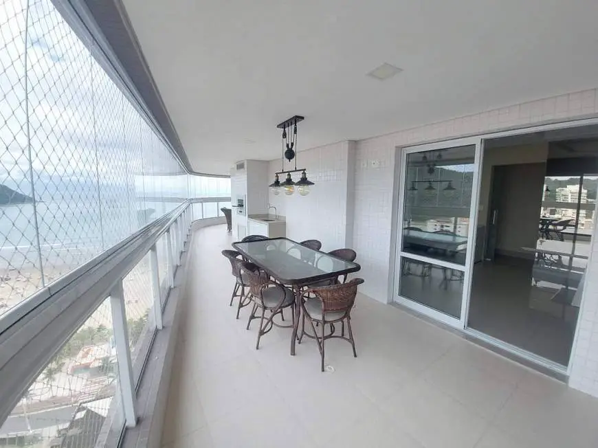 Foto 2 de Apartamento com 4 Quartos à venda, 213m² em Canto do Forte, Praia Grande