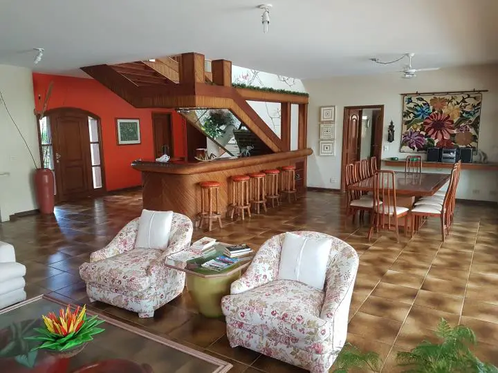 Foto 4 de Casa com 5 Quartos para alugar, 502m² em Enseada, Guarujá