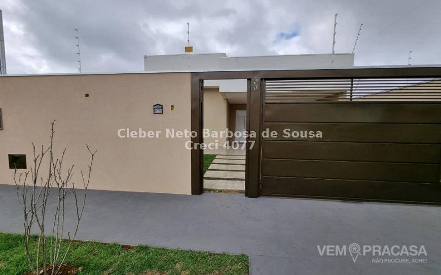 Foto 1 de Casa com 3 Quartos à venda, 110m² em Jardim São Conrado, Campo Grande