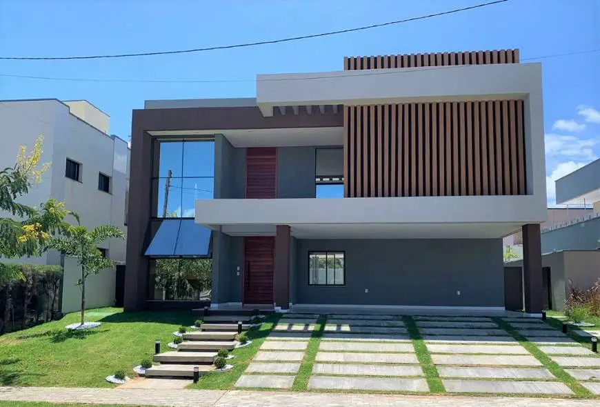 Foto 1 de Casa com 5 Quartos à venda, 407m² em Alphaville Fortaleza, Fortaleza