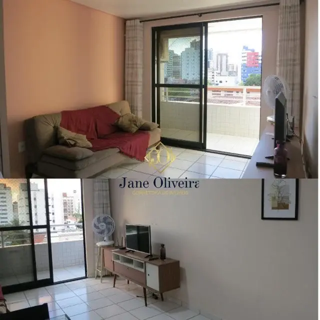 Foto 2 de Apartamento com 1 Quarto à venda, 42m² em Manaíra, João Pessoa