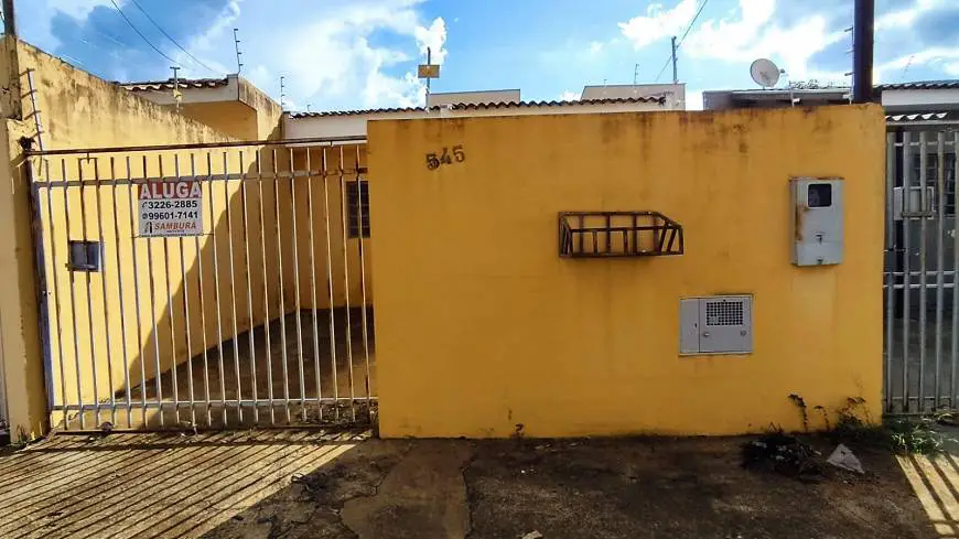 Foto 1 de Casa com 2 Quartos para alugar, 50m² em Jardim Vale do Sol, Presidente Prudente