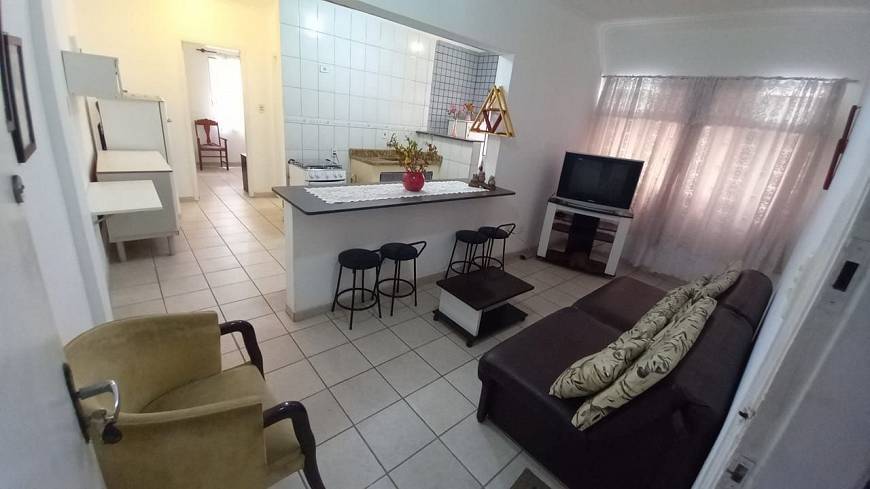 Foto 3 de Apartamento com 1 Quarto à venda, 47m² em Vila Guilhermina, Praia Grande