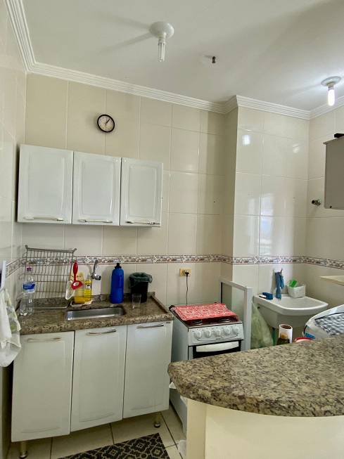Foto 2 de Apartamento com 1 Quarto à venda, 40m² em Boqueirão, Praia Grande