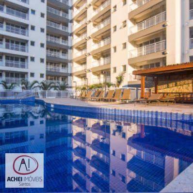 Foto 2 de Apartamento com 1 Quarto à venda, 49m² em Vila Matias, Santos