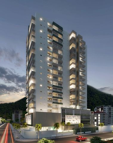 Foto 1 de Apartamento com 3 Quartos à venda, 104m² em Canto do Forte, Praia Grande