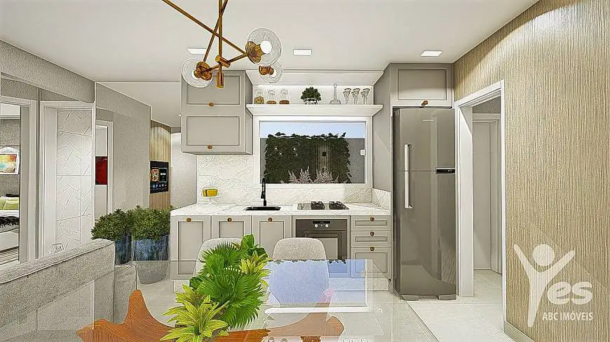 Foto 2 de Apartamento com 2 Quartos à venda, 42m² em Vila Eldizia, Santo André