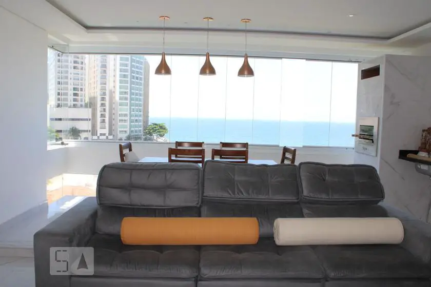 Foto 5 de Apartamento com 4 Quartos para alugar, 135m² em Centro, Guarujá