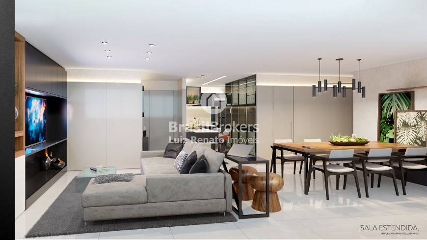 Foto 1 de Apartamento com 3 Quartos à venda, 173m² em Santo Agostinho, Belo Horizonte