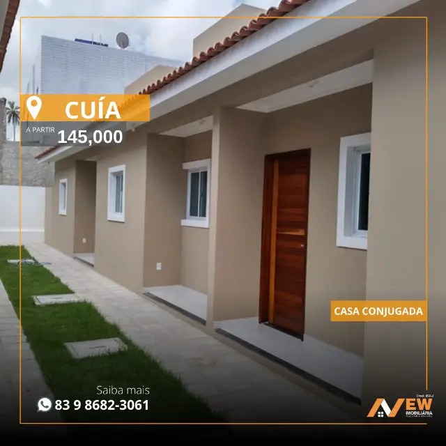 Foto 1 de Casa com 2 Quartos à venda, 47m² em Cuiá, João Pessoa