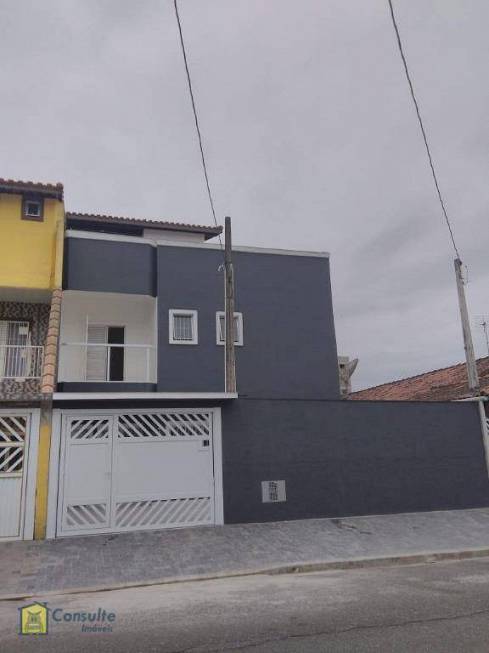 Foto 1 de Sobrado com 3 Quartos à venda, 105m² em Vila Assunção, Praia Grande
