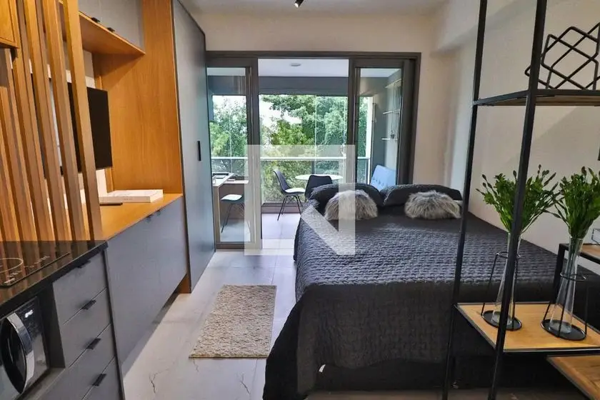Foto 1 de Apartamento com 1 Quarto para alugar, 26m² em Vila Madalena, São Paulo