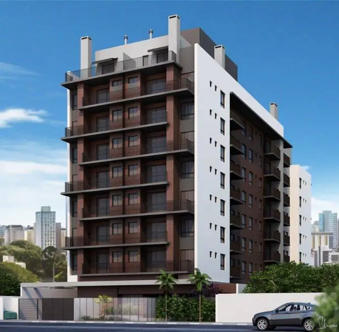 Foto 1 de Apartamento com 2 Quartos à venda, 55m² em Alto da Glória, Curitiba