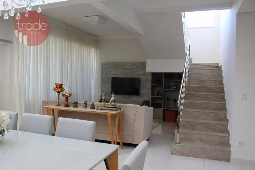 Foto 1 de Casa de Condomínio com 3 Quartos à venda, 204m² em Recreio das Acácias, Ribeirão Preto