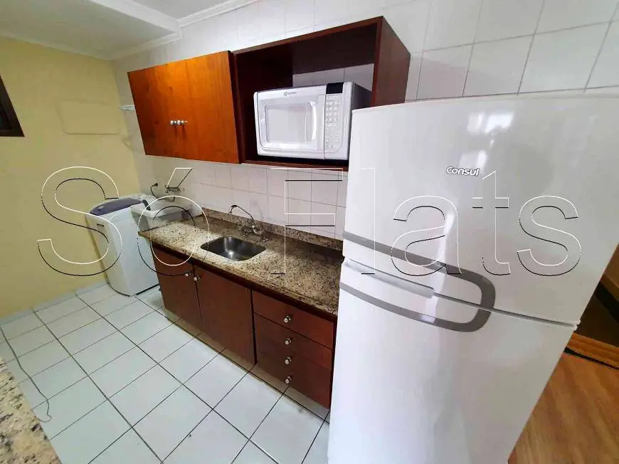 Foto 5 de Flat com 2 Quartos para alugar, 52m² em Vila Olímpia, São Paulo
