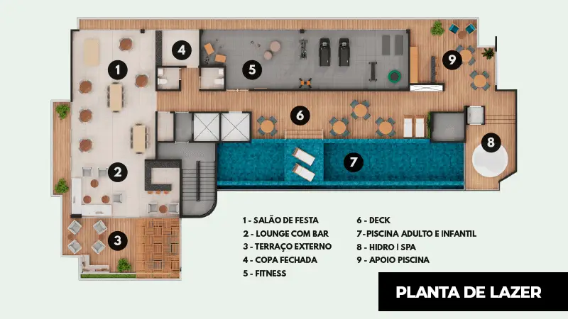 Foto 2 de Apartamento com 2 Quartos à venda, 44m² em Torreão, Recife