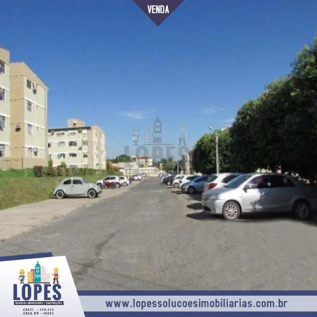Foto 1 de Apartamento com 2 Quartos à venda, 48m² em Alvorada, Cuiabá