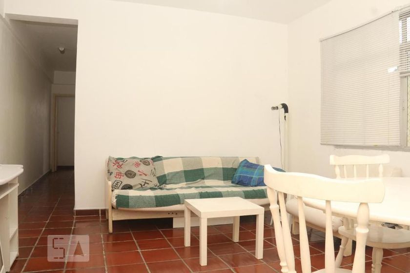 Foto 3 de Apartamento com 2 Quartos para alugar, 55m² em Boa Vista, São Vicente