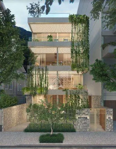 Foto 2 de Apartamento com 2 Quartos à venda, 55m² em Jardim Botânico, Rio de Janeiro