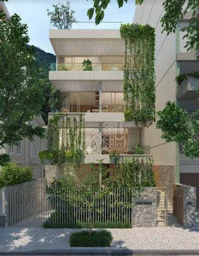 Foto 3 de Apartamento com 2 Quartos à venda, 55m² em Jardim Botânico, Rio de Janeiro