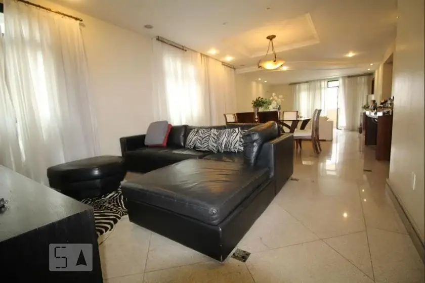 Foto 1 de Apartamento com 4 Quartos para alugar, 200m² em Lourdes, Belo Horizonte