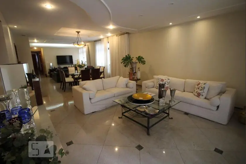 Foto 3 de Apartamento com 4 Quartos para alugar, 200m² em Lourdes, Belo Horizonte