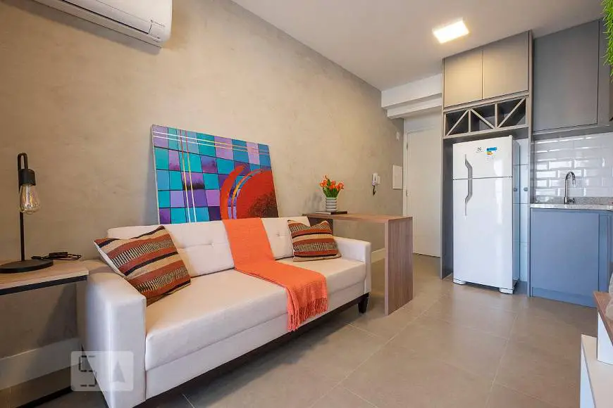 Foto 3 de Apartamento com 1 Quarto para alugar, 35m² em Pinheiros, São Paulo