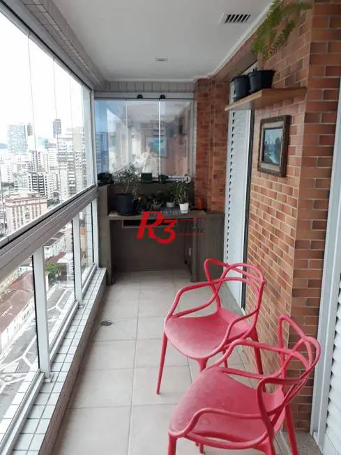 Foto 1 de Apartamento com 2 Quartos à venda, 94m² em Gonzaga, Santos