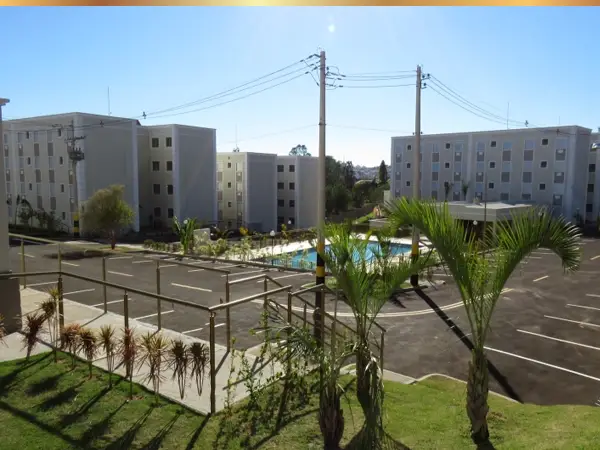 Foto 2 de Apartamento com 2 Quartos à venda, 37m² em Jardim Califórnia, Marília