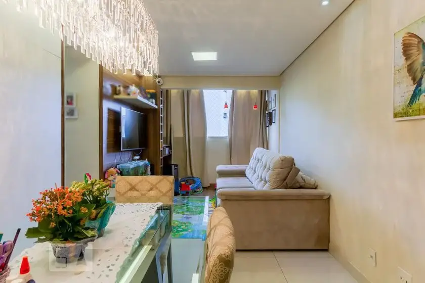 Foto 2 de Apartamento com 3 Quartos para alugar, 70m² em Ouro Preto, Belo Horizonte
