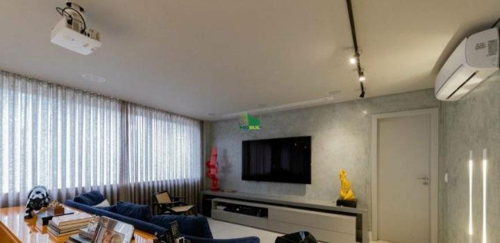 Foto 2 de Apartamento com 4 Quartos à venda, 196m² em Belvedere, Belo Horizonte