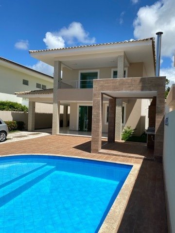 Foto 1 de Casa de Condomínio com 4 Quartos para alugar, 200m² em Buraquinho, Lauro de Freitas
