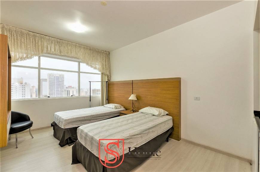 Foto 2 de Flat com 1 Quarto para alugar, 29m² em Centro, Curitiba