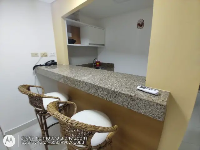 Foto 5 de Apartamento com 1 Quarto para alugar, 15m² em Cabo Branco, João Pessoa