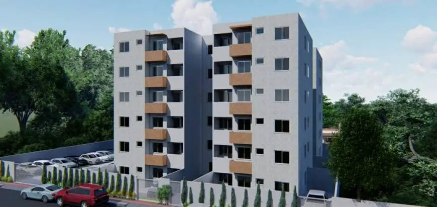 Foto 1 de Apartamento com 2 Quartos à venda, 52m² em Chácara Contagem, Contagem